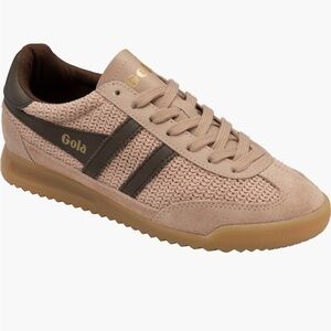 Gola Tan and Dark Brown Casual Sneakers